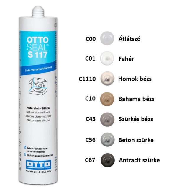 Ottoseal S117 szilikon